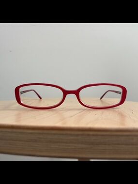 Miu Miu Red Bayonetta Glasses